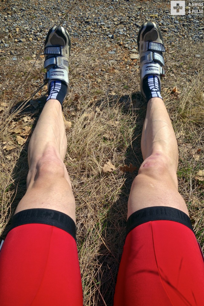 Fashion police warning: MTB shoes and white legs shall not be tolerated on my 5 day ultralight bike touring adventure in France