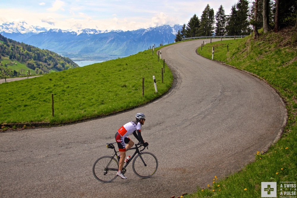 On the way to Les Pléiades