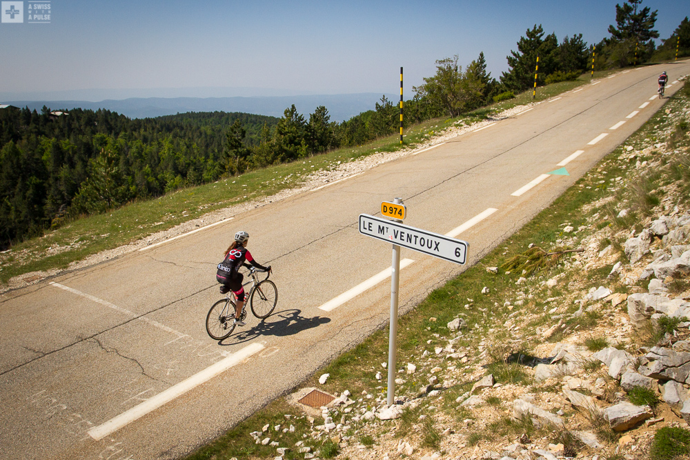 Climbing Mont Ventoux from Chalet Reynard