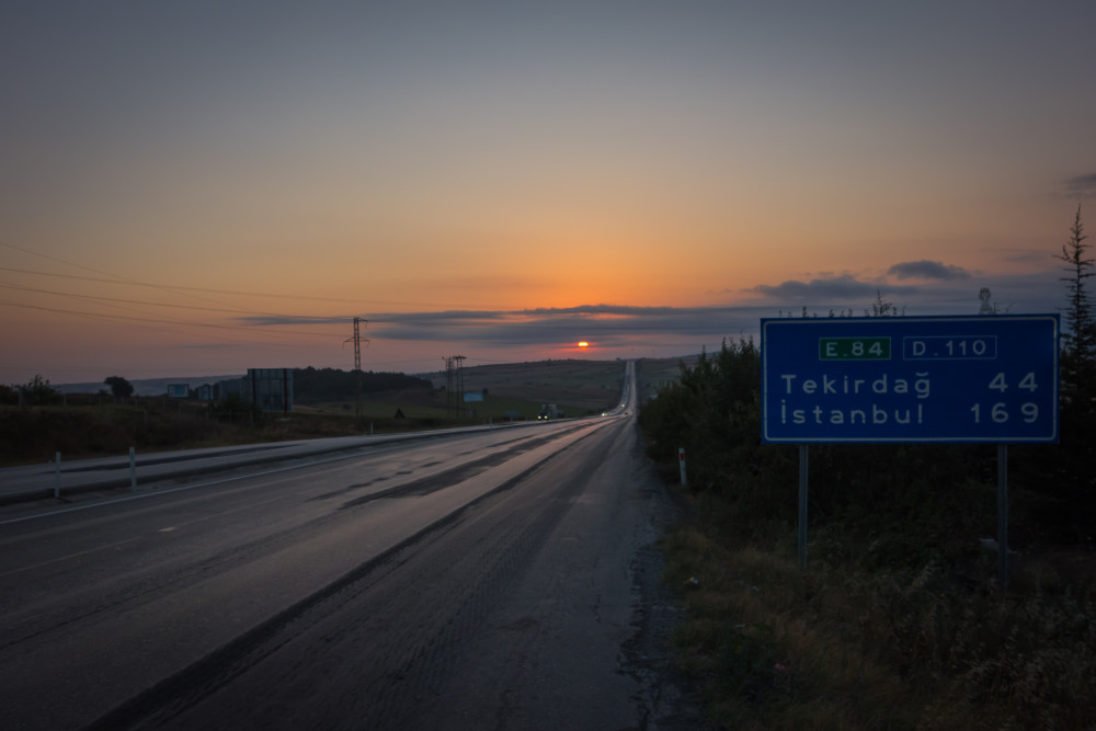 Riding to Istanbul on the last day of the 2015 Transcontinental Race