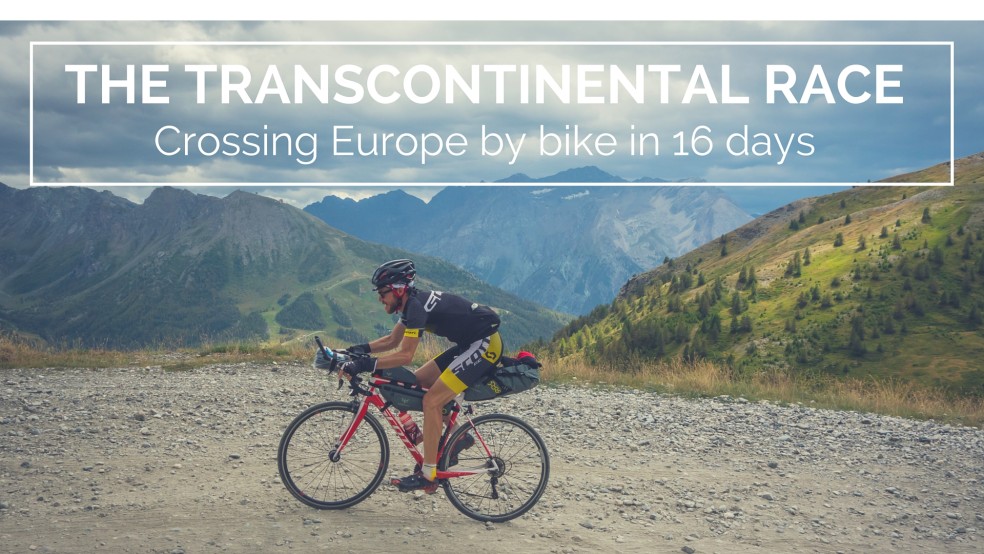 Alain Rumpf on Strada dell'Assietta, a gravel road featured in the 2015 Transcontinental Race